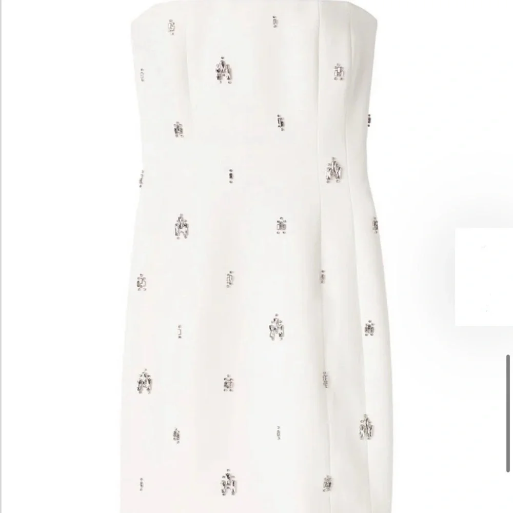 A.L.C. Elsie Strapless Embellished Mini Dress | Worn Once - Picture 4 of 6